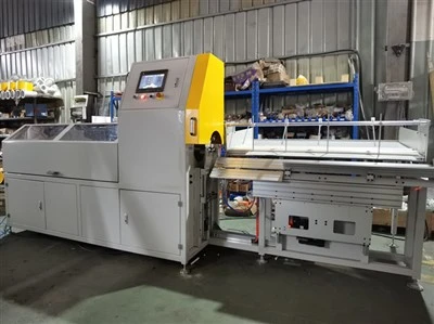 Máquina de corte de tubo de alta velocidade com controle PLC